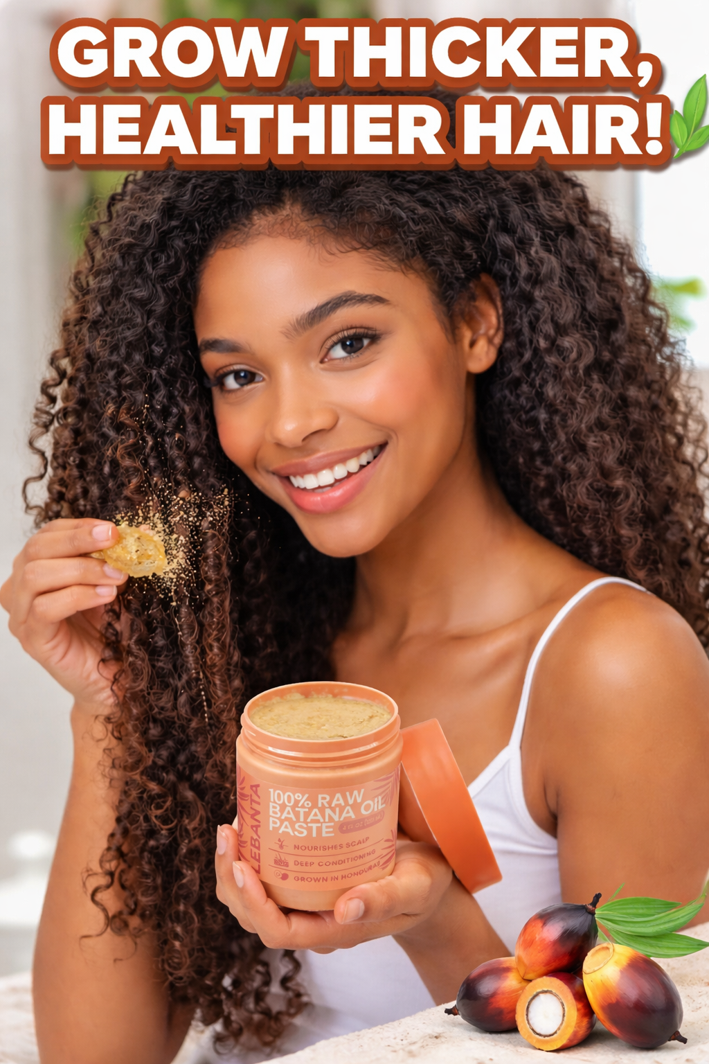 2. Lebanta Raw Batana Oil Scalp Treatment: 100% Pure Honduras Oil