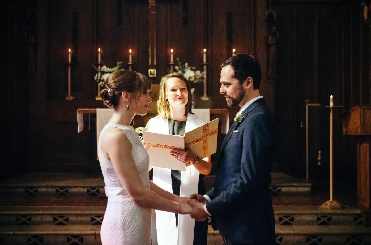 Traditional church wedding vows